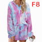 Breathable Long-sleeved Fungus Edge Home Clothes Two-piece Suit