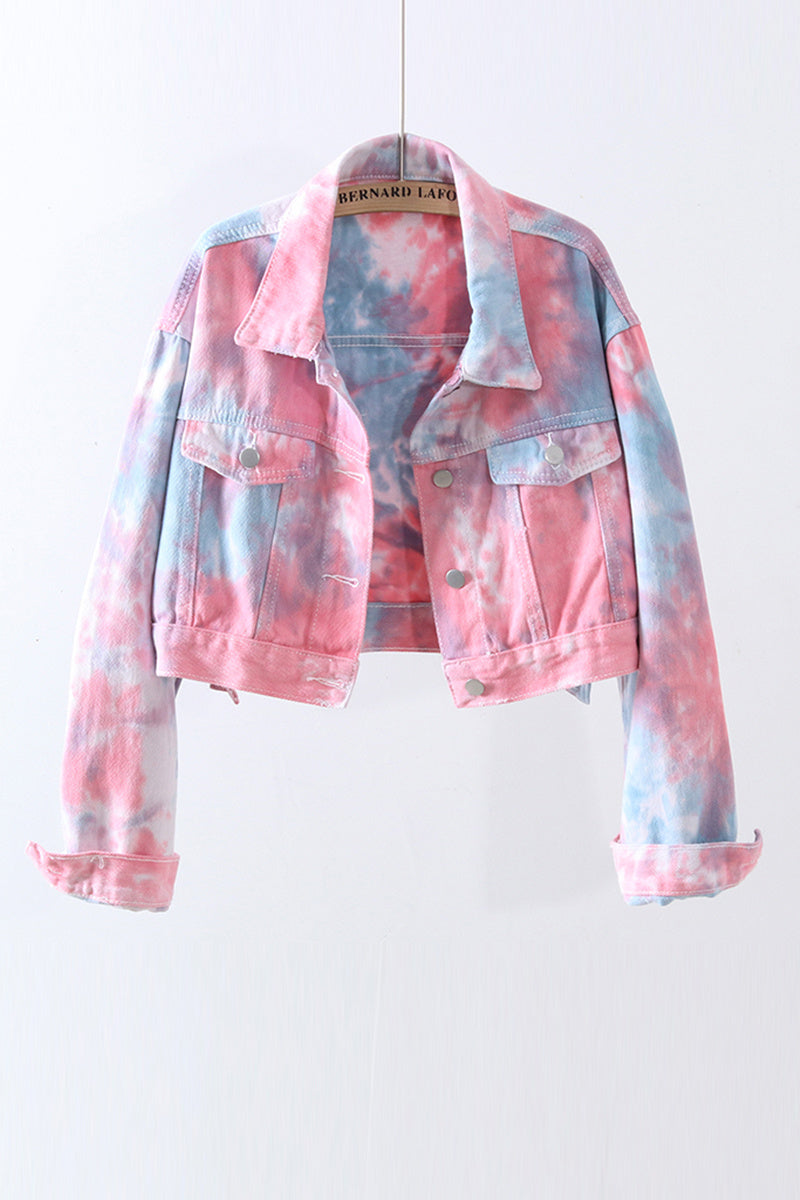 Women's short denim jacket
