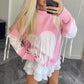 Women's Round Neck Fashion Pullover Top Sweater