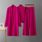 European And American Style Exotic Solid Color Casual Suit Women