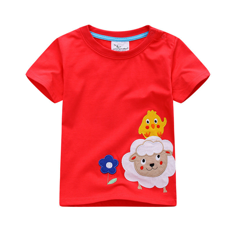 Children's Summer Short Sleeve T-shirt