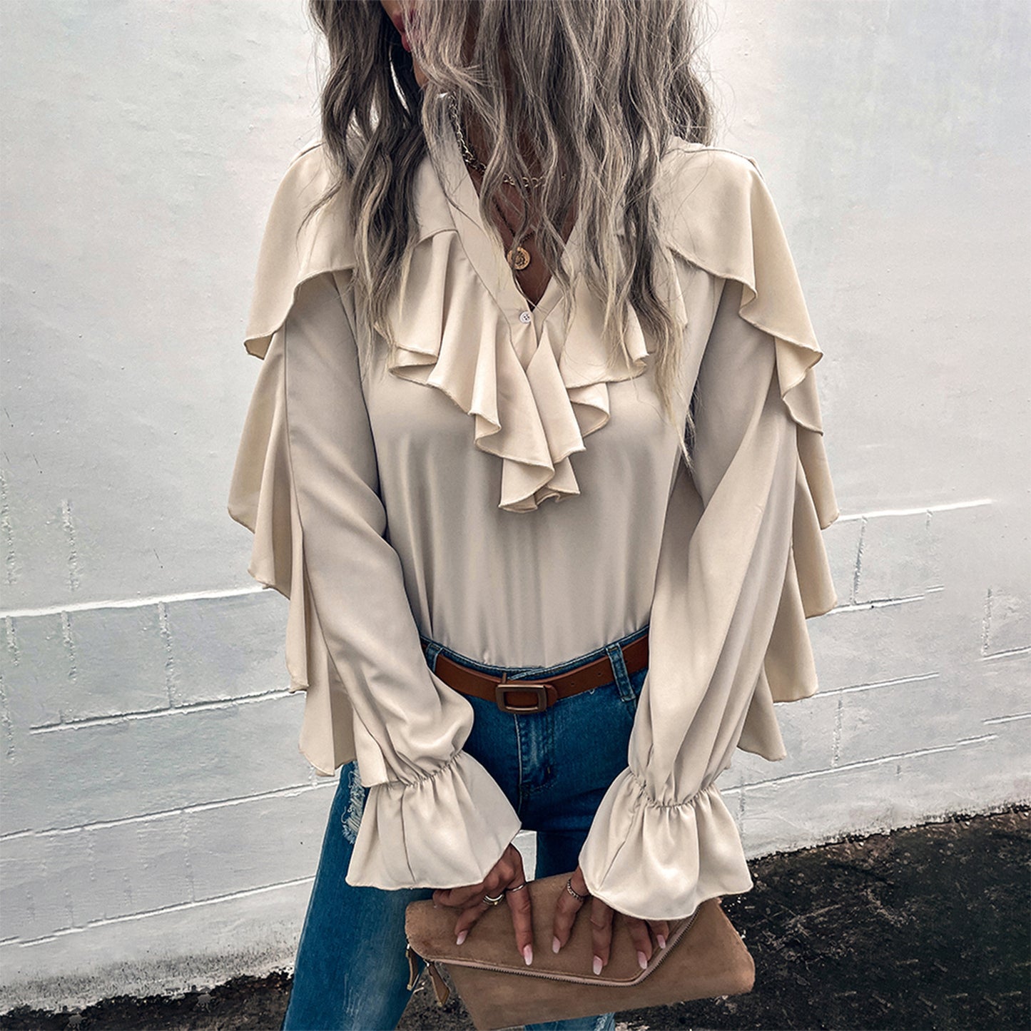 Women's Fashion Casual Temperament Shirt Top