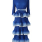 Women's Polyester Niche Exquisite Pleated Dress