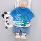 Combinaison pour enfant avec imprimé dinosaure
