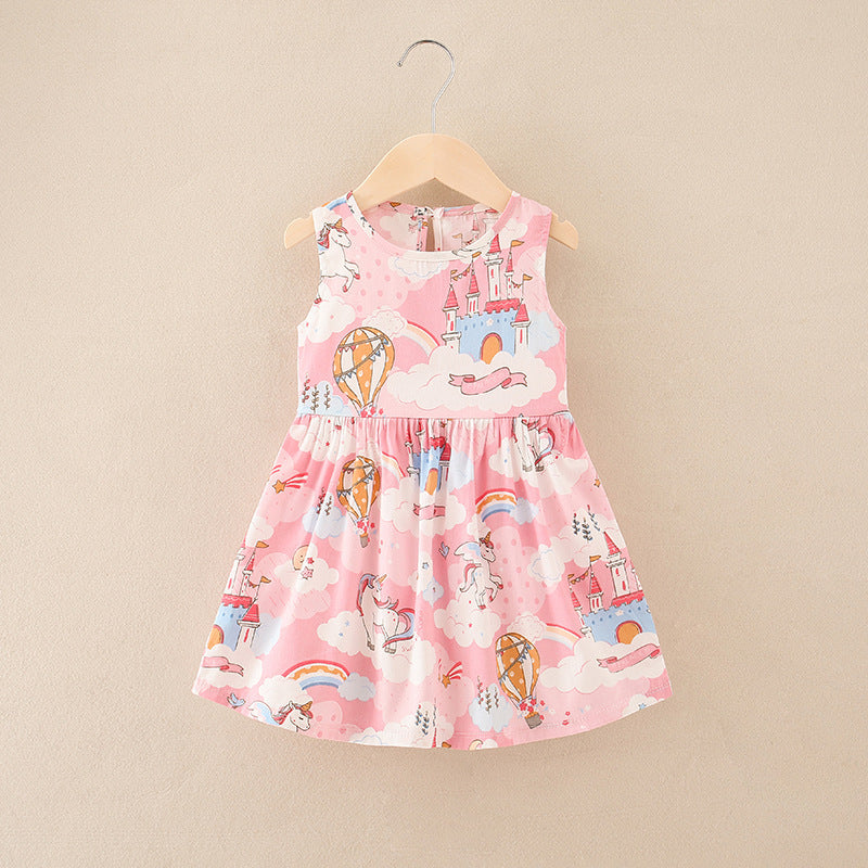 A-line Skirt Girls' Dress Medium And Small