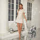 Tight Slimming High Waist Bubble Beads Dress