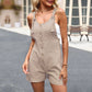 Solid Cotton Linen European And American Shoulder Straps For Women