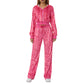 Velvet Love Printed Hooded Sweater Fashion Suit Women