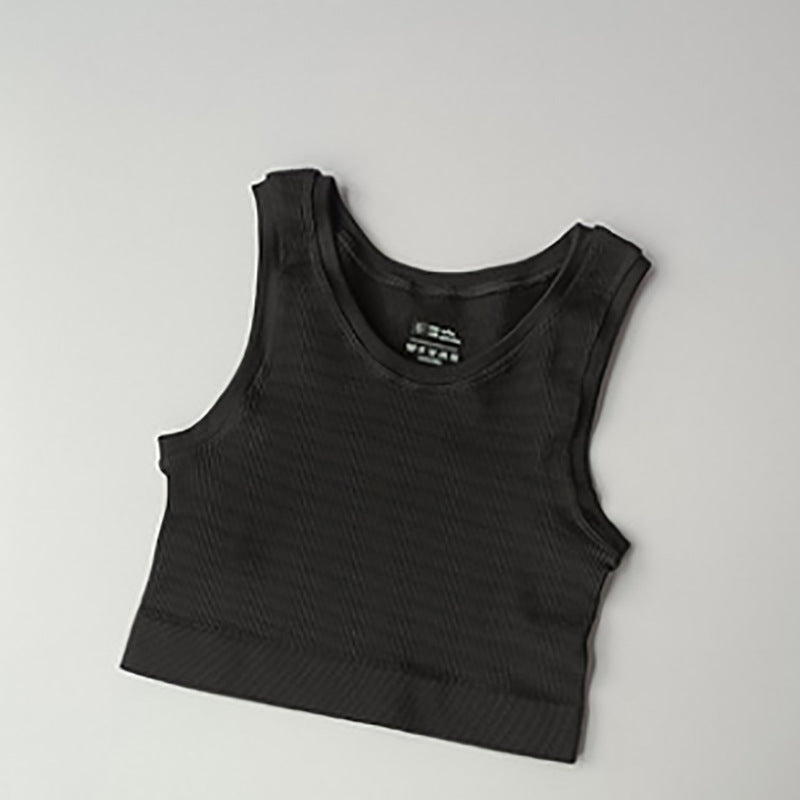 Seamless Single-layer Sports I-shaped Vest Women's Quick-drying Running