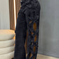 Women's Side Hollow S Line Denim