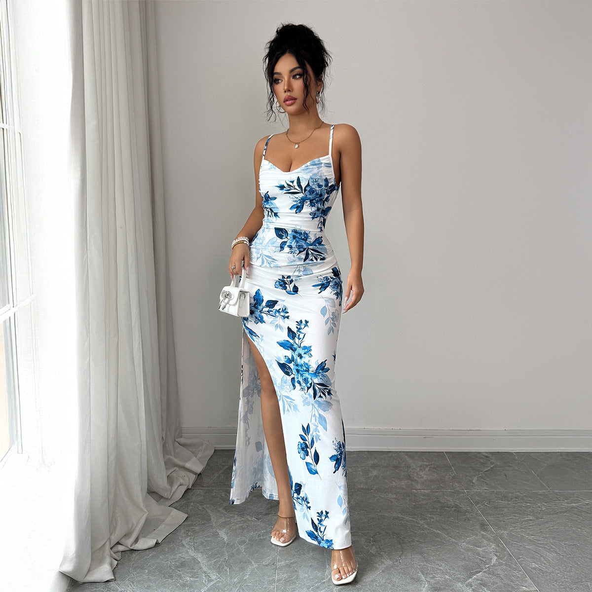 Elegant And Stylish Backless Slip Dress For Women