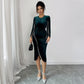 High-end Long Sleeve Dress Women's Clothing