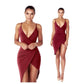 6 color new strap dress bandage skirt nightclub dress