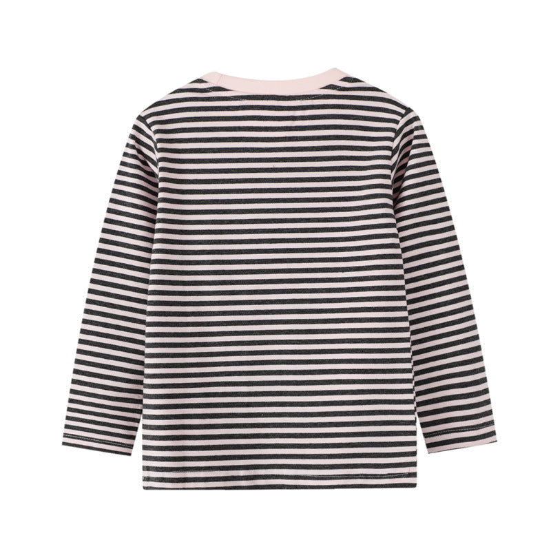 Korean Version Of Spring Girl's Base Long Sleeve