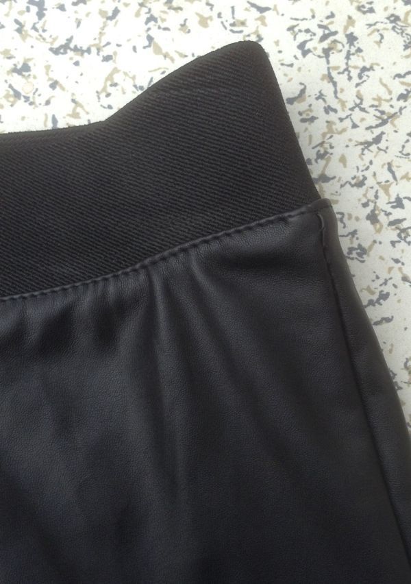 Short skirt bag hip skirt Pu skirt