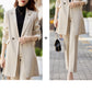 Casual Professional Suit Khaki Trench Coat