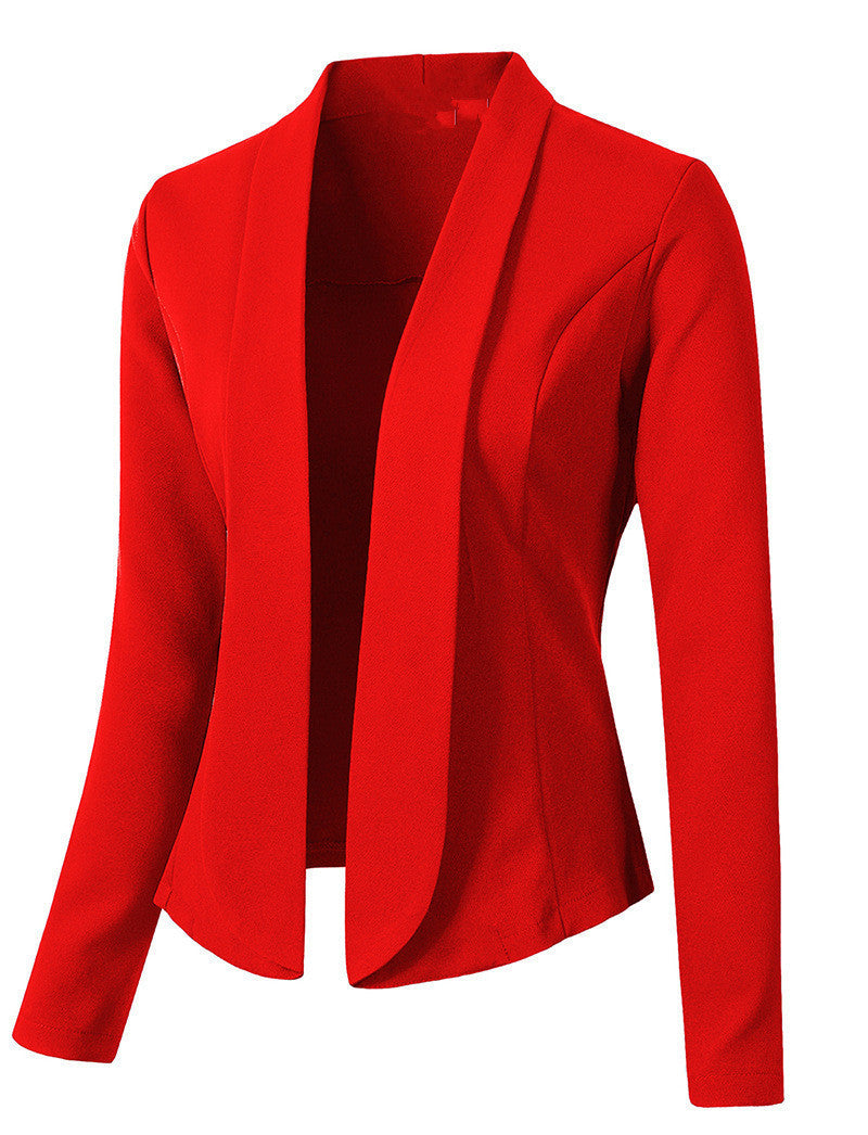 Spring New Casual Long-sleeved Small Suit Jacket