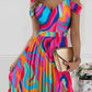 Women's Rhinestone Sleeveless Split Dress
