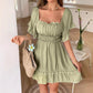 Holiday Leisure Style Seaside Atmosphere Chest-wrapped Dress
