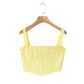 Solid Color Sleeveless Sleeveless Split Tube Top Dress Sling Top Suit