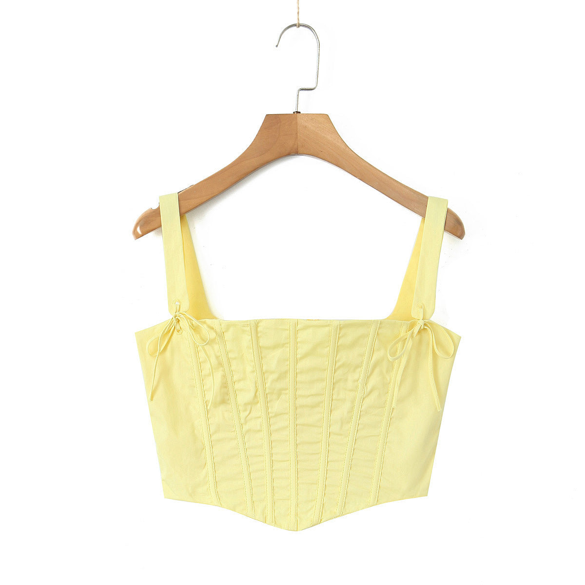 Solid Color Sleeveless Sleeveless Split Tube Top Dress Sling Top Suit