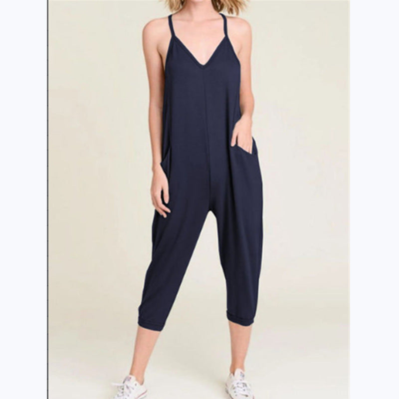 Sling pocket jumpsuit
