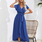 Women's Fashion Irregular Waistband Dress