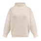 Cardigan à col roulé en fil épais