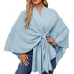 Loose V-neck Shawl Cape Fashionable Jacket