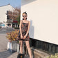 Embroidery Floral Women Dress Kylie Jenner Strapless women party dress Short Chinese Style satin dress vestido vintage Robe