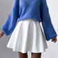 Women's Fashionable Temperamental All-match A- Line Skirt