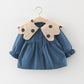 Girl's coat foreign style girl windbreaker