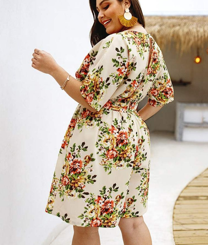 Jumpsuit short sleeve women's