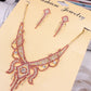 X526 low clearance sale, European and American exaggerated butterfly necklace, Earrings Set Bridal Jewelry