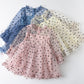 Girls' Autumn Long Sleeve Mesh Dress