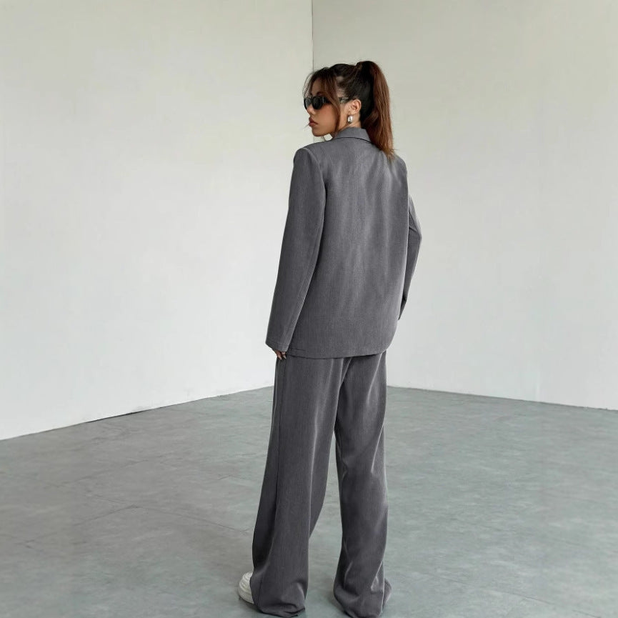 Women's Autumn And Winter Style Casual Three-piece Suit Pack