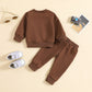 Baby Boys And Girls Leisure Pajamas Sweater Suit