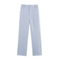 Chinese Beaded Belt Single-breasted Vest Top Casual Trousers