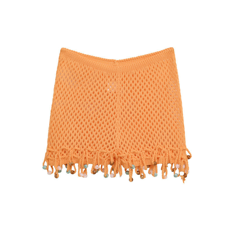 Handmade Pearl Crocheted Top Camisole