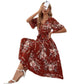 Robe grande taille pour femmes européennes et américaines