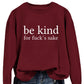 All-matching Women's Letter Simplicity Top