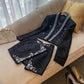 Diamond Blue And Fruit Collar Short Tweed Coat Short Skirt