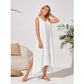 Robe ample décontractée sans manches pour femme
