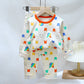 Ensemble de pyjama en coton pour enfants, sous-vêtements pour bébés, vêtements d'intérieur pour garçons, caleçons longs pour filles, haut et bas