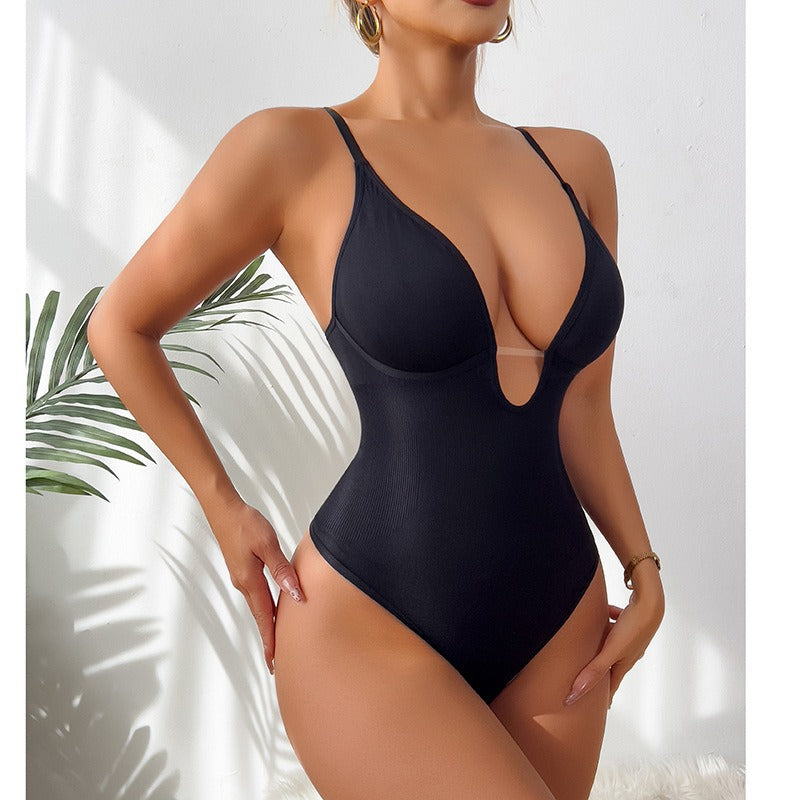 Women's Corset Sexy Deep V Belly Contracting And Hip Lifting