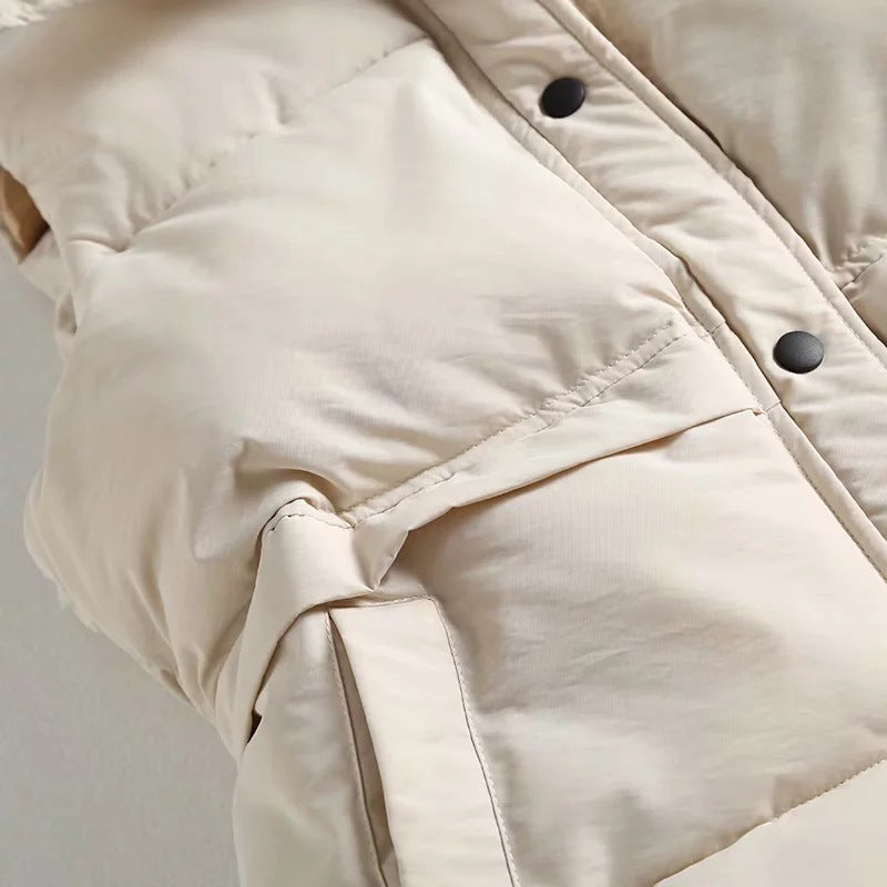 Mid-length Simple Waistcoat For Ladies