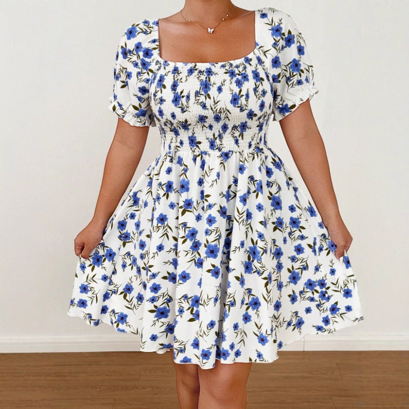 Lady French Style Summer Dress