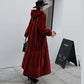 Nouveau manteau de fourrure pour femme, manteau long à capuche