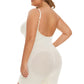 Simple Waist Fitted Belly Contracting And Hip Lifting Exposed Back Beauty Back Boxer Jumpsuit
