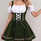 Traditional Bavarian Beer Garden Velvet Dress
